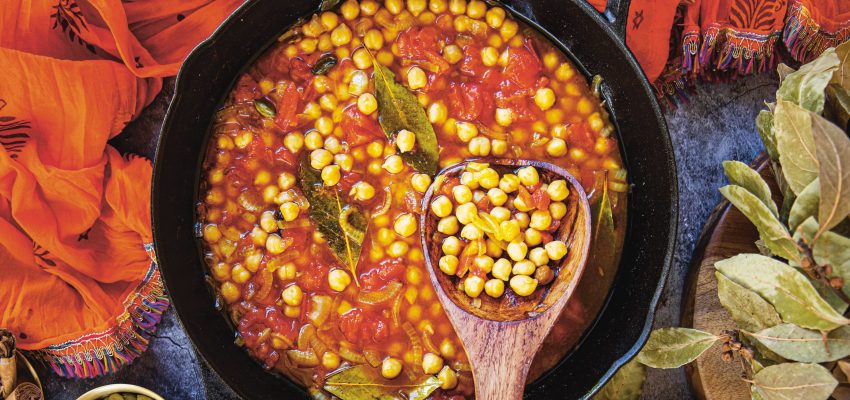Chana massala aux pois chiches