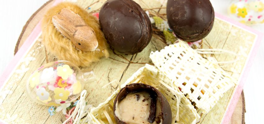 Œufs au chocolat fourrés