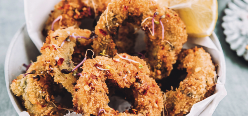 Beignets de champignons façon calamars frits