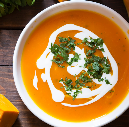 Bisque de homard vegan