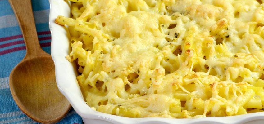 Gratin de pâtes à la truffe