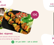 Grillades végétales atelier en ligne