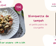 Atelier de cuisine en ligne Blanquette végétale